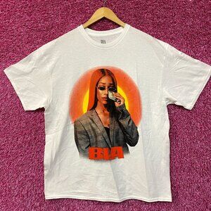 Bia Money Tears Graphic Design Hip-Hop T-Shirt Large